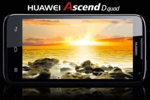 VIDEO Huawei a lansat Ascend D quad, cel mai rapid smartphone din lume