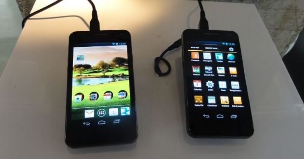 Allview P4 si P5 Alldro. Cum arata dual SIM-urile romanesti care concureaza cu Galaxy S II
