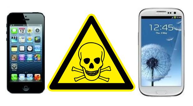 Topul celor mai toxice telefoane mobile. Cat de bune sunt iPhone 5 si Galaxy S III