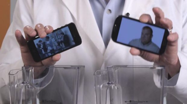 iPhone 5 si Galaxy S III in cel mai nebun test posibil. Care dintre telefoane castiga
