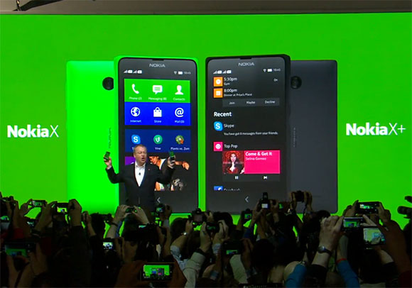 Nokia X si Nokia X+ cu Android, lansate la MWC 2014. Pretul este foarte bun. VIDEO