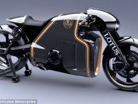 Lotus se pregateste de lansarea unei motociclete care arata precum cele din filmul Tron