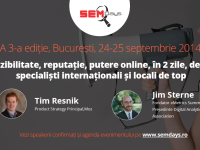 SEM Days 2014: Cum a evoluat online-ul in ultimul an. Specialisti din SUA si din Marea Britanie vin la Bucuresti