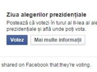 Facebook a marcat ziua alegerilor prezidentiale cu o aplicatie surpriza