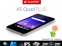 Allview lanseaza cel mai accesibil smartphone cu sistem de operare Lollipop. Cat costa