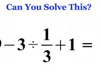 Problema simpla de matematica pe care 90% din oameni o rezolvau in urma cu 30 de ani. Acum, 1 din 2 persoane o greseste!