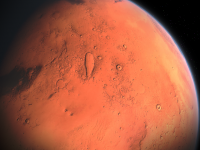 Astronomii, uimiti de un crater urias observat pe Marte. Nimeni nu stie cum s-a format