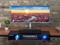 Samsung lansează la IFA Berlin primul monitor curbat QLED Thunderbolt 3 din lume