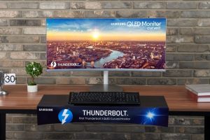 Samsung lansează la IFA Berlin primul monitor curbat QLED Thunderbolt 3 din lume