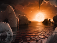 Concluzie neașteptată a cercetătorilor: poate exista viață pe o planetă de pe orbita TRAPPIST-1