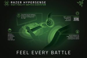 Razer prezintă HyperSense, dispozitive bazate pe tehnologia tactilă, care permit jucătorilor să simtă pericolul
