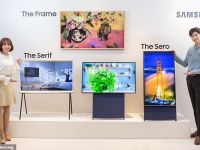 Samsung a lansat primul televizor vertical din lume. Prețul uriaș cu care vine pe piață