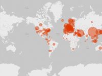 Microsoft lansează o hartă interactivă, cu evidența în timp real a pandemiei de coronavirus