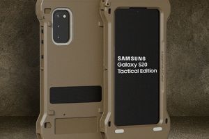 Nu e telefon, e tanc. Cum arată cel mai rezistent Galaxy S20 din lume, dezvoltat de Samsung pentru armata SUA