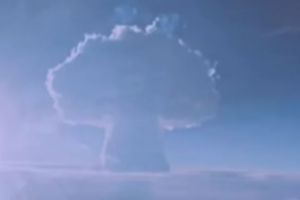 Cea mai mare explozie nucleară din istorie. A fost de mii de ori mai puternică decât bombele de la Hiroshima și Nagasaki