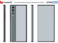 Huawei a obținut brevet pentru un smartphone cu ecran care se înfășoară în jurul dispozitivului