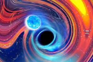 Un semnal gravitațional nemaivăzut, recepționat de pe Terra, după o coliziune în cosmosul îndepărtat