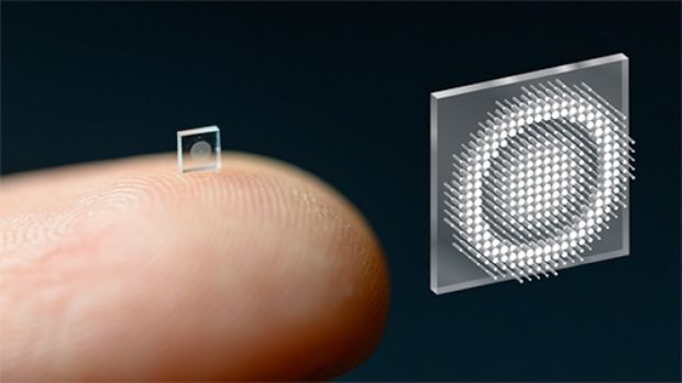 Cercetătorii au dezvoltat un senzor foto ultra-compact, de dimensiunea unei granule de sare