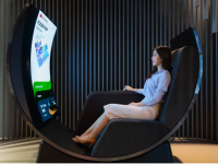 LG Display a prezentat la CES un scaun OLED curbat