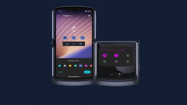 Motorola lucrează la un nou telefon Razr pliabil
