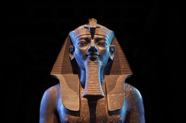 Imaginea unui faraon egiptean mort în urmă cu 3.500 de ani, reprodusă digital printr-o tehnică revoluționară