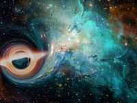 Gaura neagră din centrul galaxiei, considerată un monstru adormit , a aruncat în univers un jet de flăcări