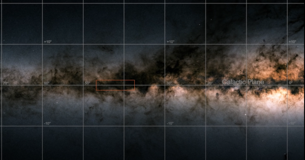 Astronomii au găsit una dintre cele mai mari structuri văzute vreodată în Calea Lactee